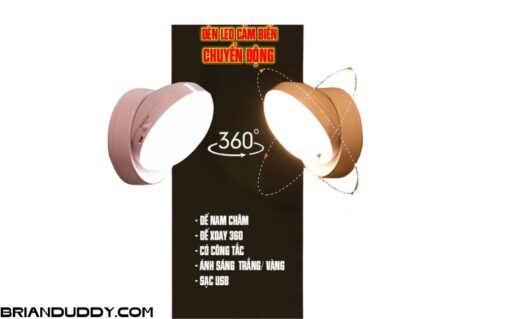 Đèn LED cảm biến chuyển động thông minh