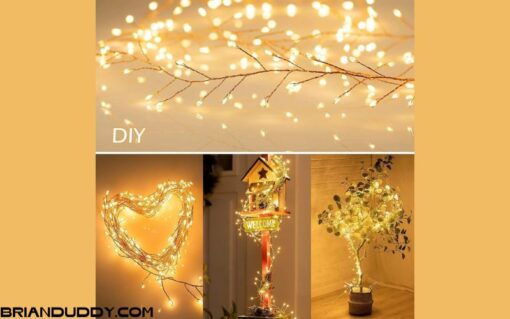 Dây đèn led rễ cây trang trí