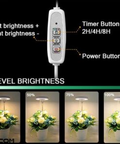 Đèn led 60cm trồng cây trong nhà